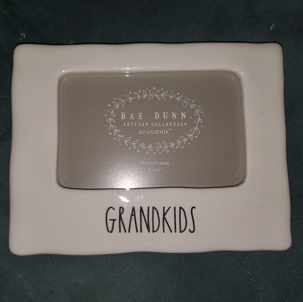 GRANDKIDS Rae Dunn 4x6 Picture Frame